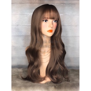 TÓC GIẢ ĐỘI NGUYÊN ĐẦU 55cm