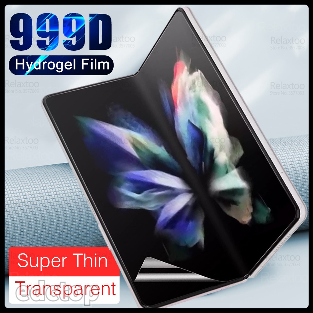 For Samsung Galaxy Z Fold Flip 3 Fold3 Flip3 5G Full Curved Hydrogel Film Soft Guard Armor Bảo vệ màn hình