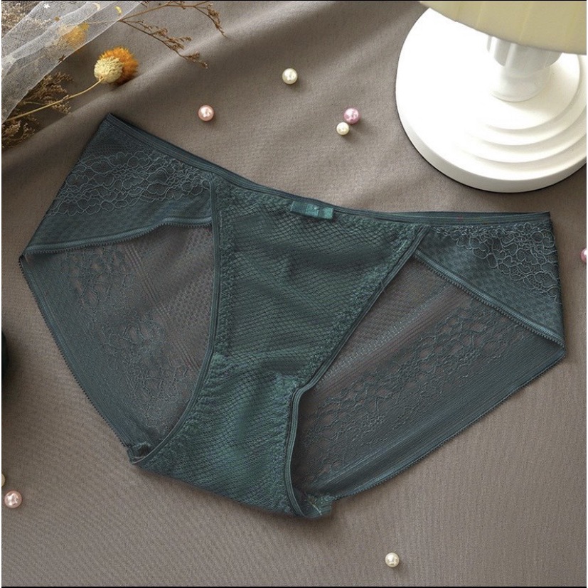 QUẦN LÓT REN LƯỚI XỊN, QUẦN CHIP KHÔNG LỘ VIỀN NGAN HOUSE- CHUYEN DO LOT FLQ99 🌵