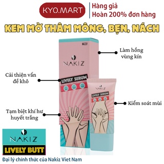 Serum làm hồng vùng kín Nakiz Lively Serum Thái Lan - Kiểm soát mùi vùng kín hiệu quả (CHE TÊN SẢN PHẨM)
