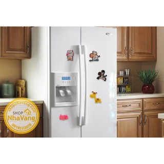 Combo 10 miếng hít tủ lạnh hình thú - RR