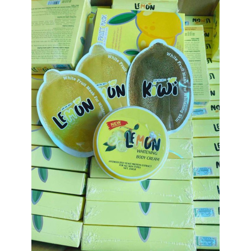 (Sale sốc)combo body lemon & ủ chanh