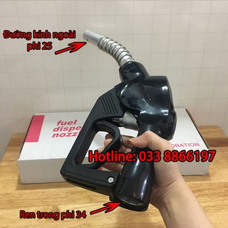 Cò bơm dầu Tatsuno phi 34
