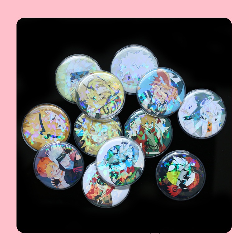 Vỏ Bảo Vệ Hộp Sạc Màu laser In Huy Hiệu anime merchandise