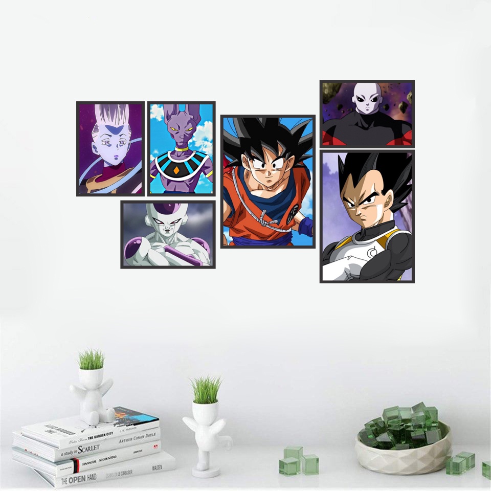 TRANH 6 NHÂN VẬT NỔI TIẾNG NHẤT TRUYỆN TRANH 7 VIÊN NGỌC RỒNG