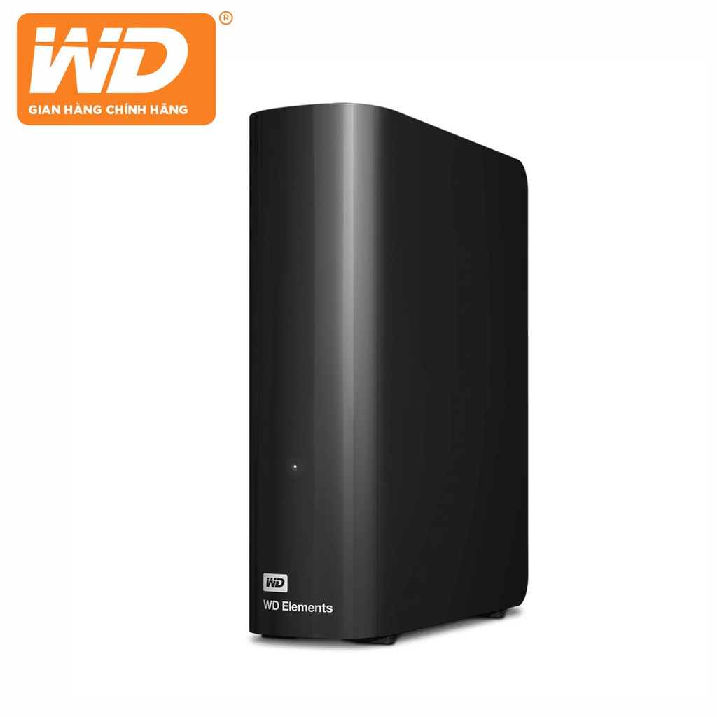 Ổ Cứng Di Động WD Elements Desktop 4TB 3.5 USB 3.0 - WDBBKG0040HBK-SESN - Hàng Phân Phối Chính Hãng