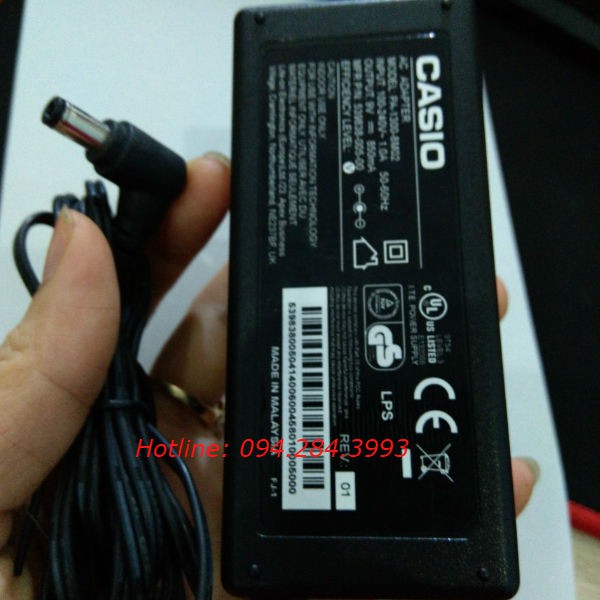 Adapter nguồn đàn Casio LK-210 LK-215 LK-220