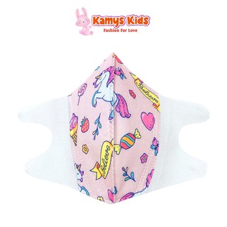 Khẩu trang giấy trẻ em KAMYS KIDS chống bụi, bảo vệ bé khỏi những tác nhân gây hại