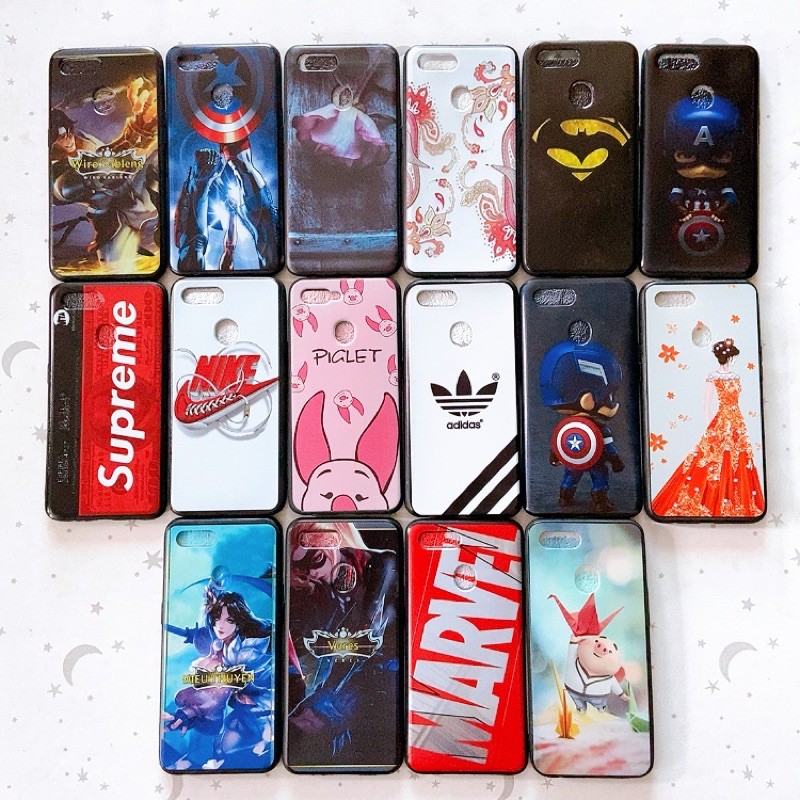 Ốp lưng Oppo A5s/A7/F9/Realme 2 pro/A12 COMBO 4C NGẪU NGIÊN