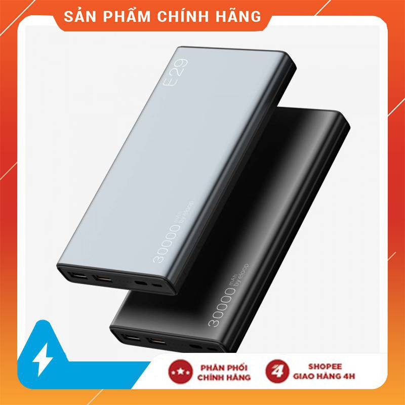 Pin Dự Phòng Eloop E29 Chính Hãng, 30.000mAh,