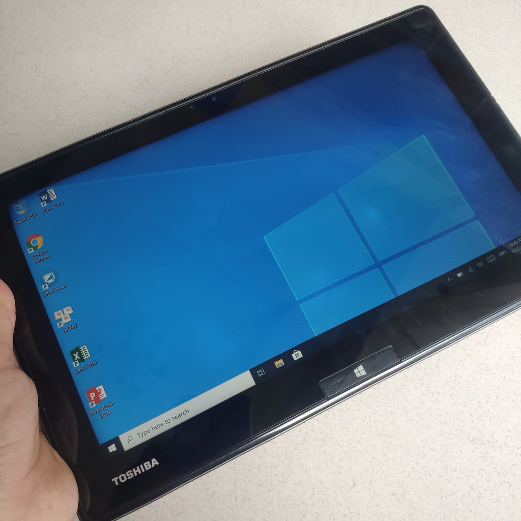 Laptop 2 trong 1 Toshiba VT712/H màn hình cảm ứng 4GB 128GB SSD chip Intel Core i5 mạnh mẽ Likenew | BigBuy360 - bigbuy360.vn