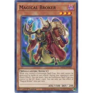 Thẻ bài Yugioh - TCG - Magical Broker / MP21-EN182'