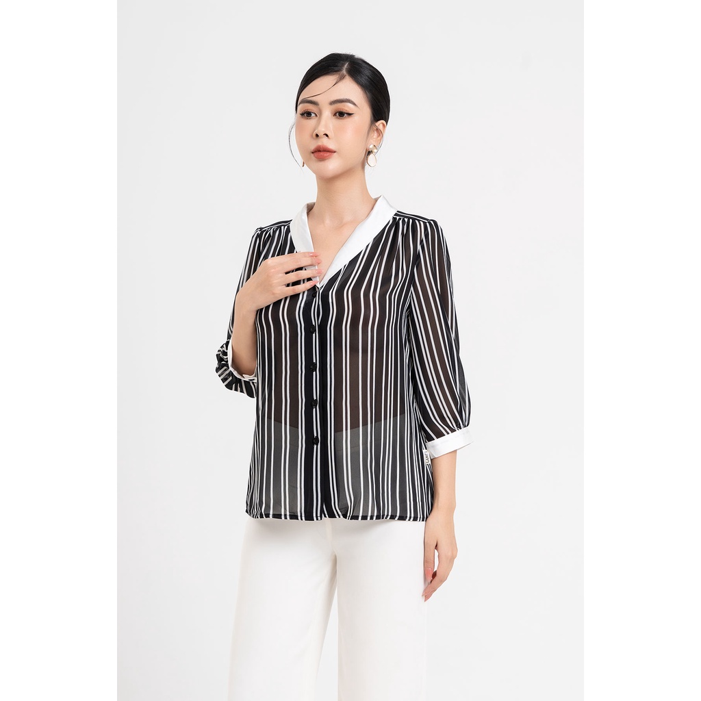 Áo Sơ Mi LAMER Cổ Sam Tay Lỡ L61H22H007
