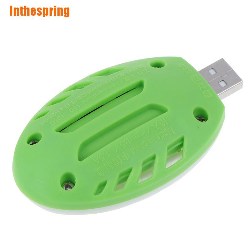 Thiết Bị Đuổi Muỗi Và Côn Trùng Sạc Usb