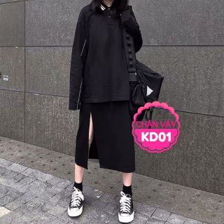 CHÂN VÁY VOAN DÁNG DÀI XẺ TÀ