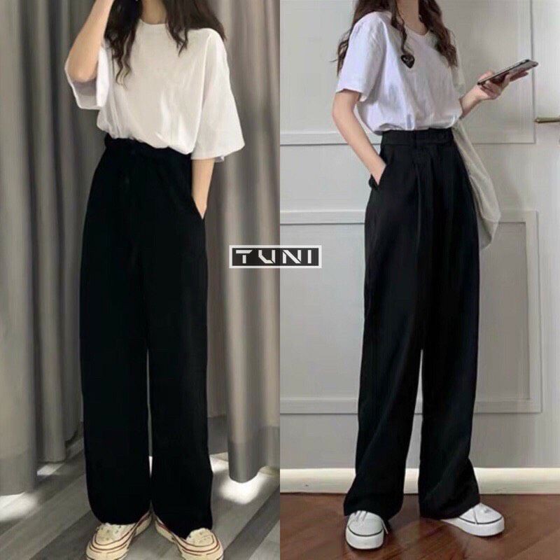 QUẦN TÂY ỐNG RỘNG NỮ ULZZANG