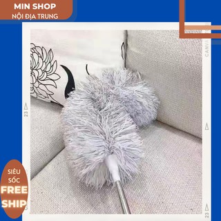 Chổi Quét Bụi, Cây Phất Trần Thông Minh Cán Dài 2m Có Thể Điều Chỉnh Độ Dài, Quét Màng Nhện Tiện Lợi - CHOIQUETBUI