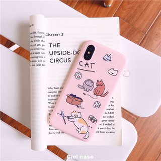 ỐP LƯNG IPHONE - Ốp mèo dẻo