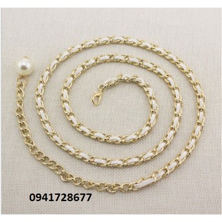 Thắt lưng nữ dây nịt  nữ thiết kế dây rít cho váy