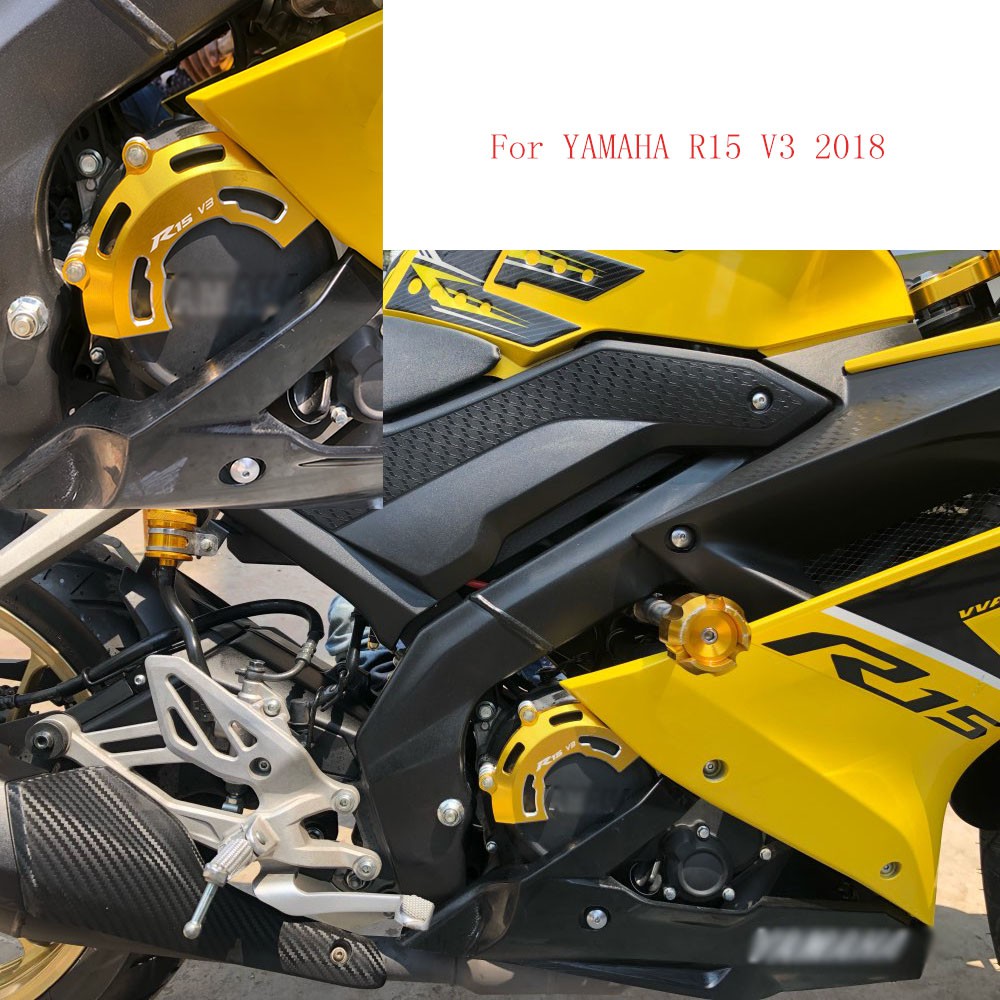 Phụ Kiện Bảo Vệ Động Cơ Xe Mô Tô Yamaha R15 V3 2018