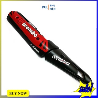 Bộ ốp pô và chụp đuôi pô Exciter 150 nhiều màu lắp logo ngẫu nhiên chắc chắn lắp theo zin