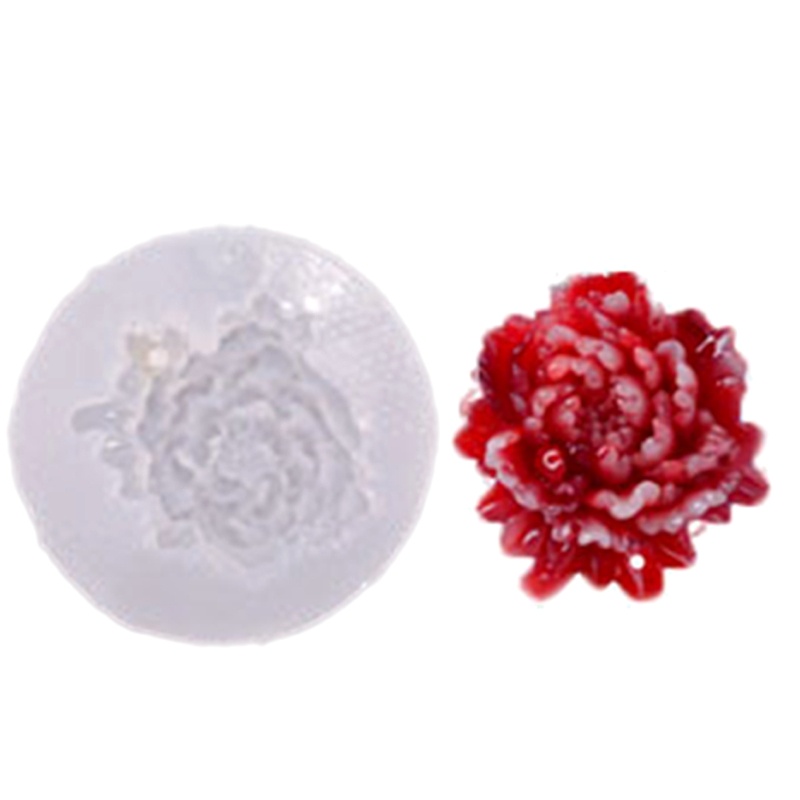 Khuôn Silicone Làm Móc Khóa Hình Giọt Nước / Bông Hoa Xinh Xắn