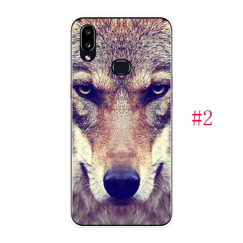 Ốp Điện Thoại TPU Dẻo In Hình Sói Hoang Dã Cho Samsung Galaxy A10S A20S A20E A30S A50S A70S