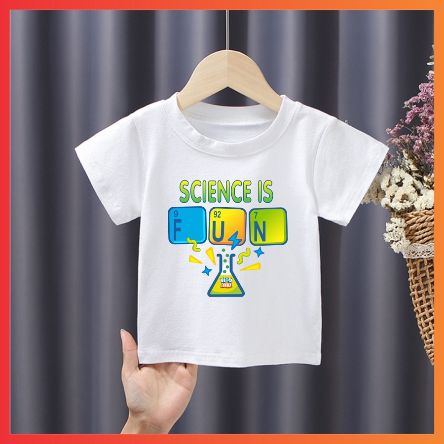 Áo thun cho bé in hình Nikita Vlad cực chất cho bé trai