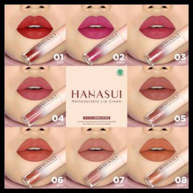 (hàng Mới Về) Son Môi Dạng Kem Hanasui Lên Màu Đẹp | BigBuy360 - bigbuy360.vn