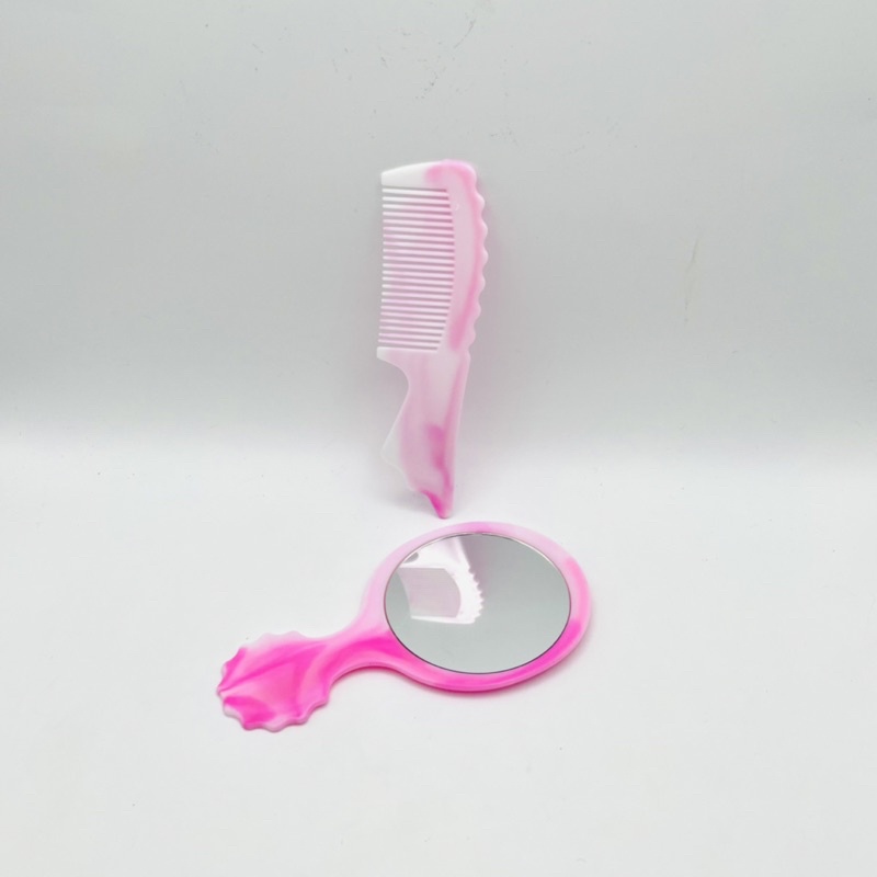 Lược Chải Tóc Mini Kèm Gương Soi Cho Các Bé Yêu