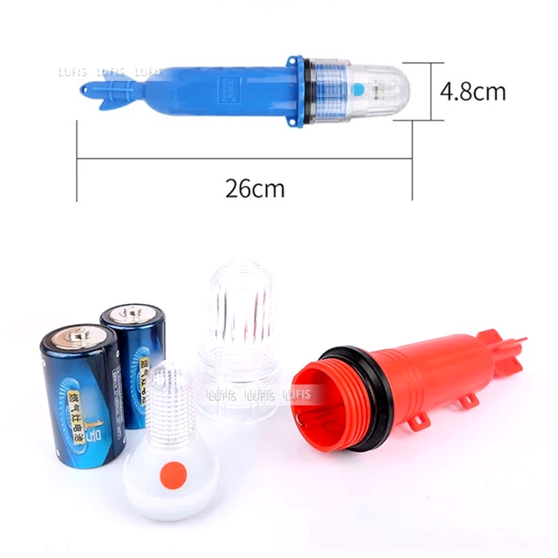Đèn LED Nhấp Nháy Dạng Phao Nổi Chống Thấm Nước Cho Câu Cá