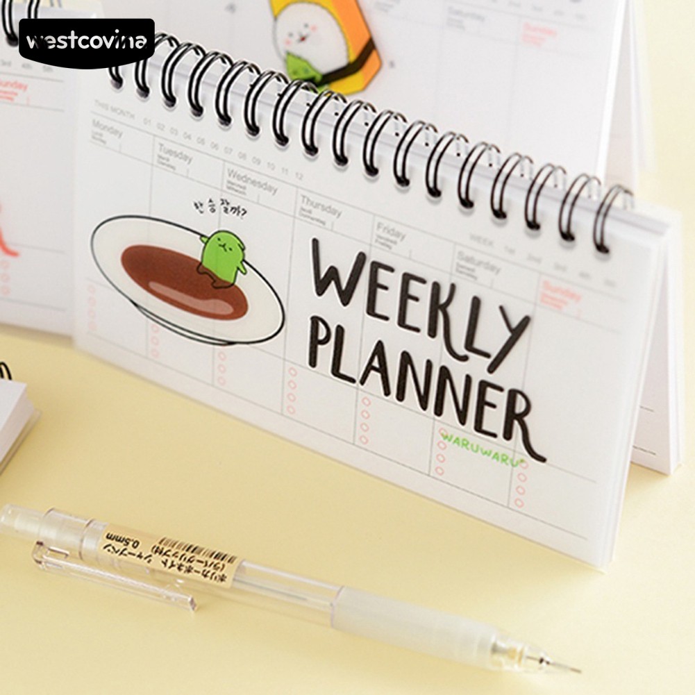 Sổ Tay Lên Kế Hoạch Hàng Tuần Tiện Dụng