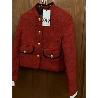 ÁO KHOÁC DẠ TWEED ZARA AUTHENTIC TUỒN STORE