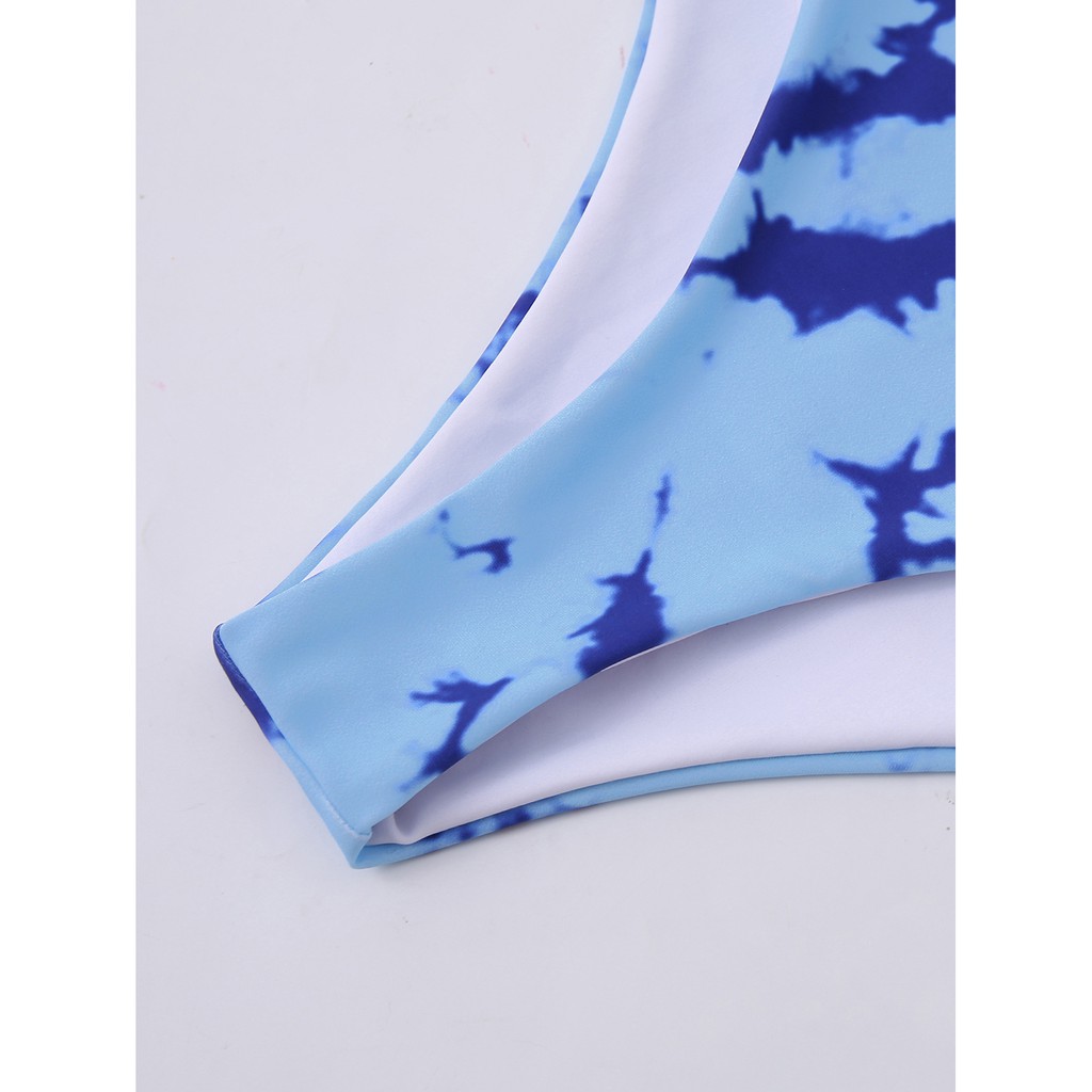 Bộ đồ bơi bikini PX05 cổ chữ V có mút ngực gọng dưới màu trơn lưng thấp quyến rũ dành cho nữ | BigBuy360 - bigbuy360.vn