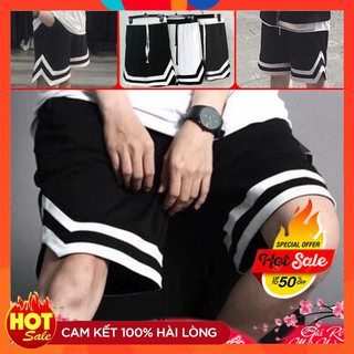 (MỚI) QUẦN SHORT V-2LINE (Poly 2 Da - Kèm Ảnh Thật) (Đủ Size M,L,XL)
