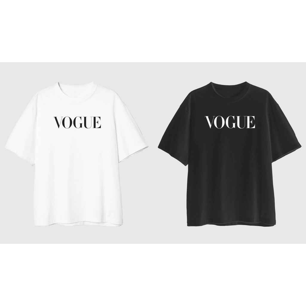 Tape.[MUA 2 GIẢM 20k] Áo thun nam nữ unisex VOUGE OverSize Tay Lỡ /Form Rộng dáng xuông Streetwear (50-100kg)