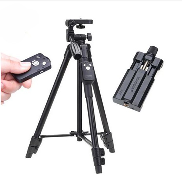 [ Giá siêu rẻ] Giá đỡ Tripod cho điện thoại,MÁY ẢNH Yunteng VCT 5208 , LIVESTREAM ,CHỤP ẢNH , QUAY PHIM, HỌC ONLINE