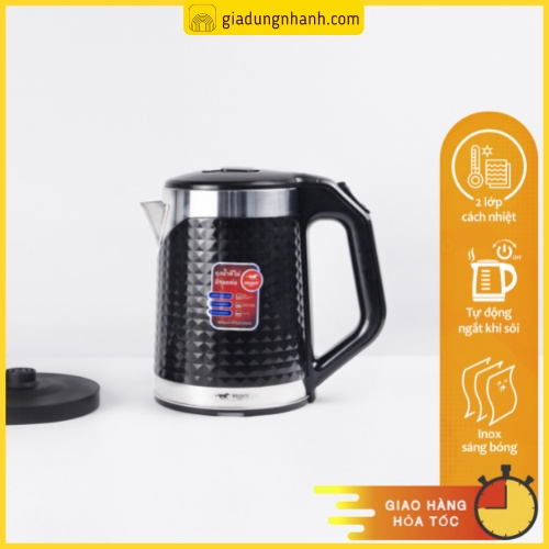 Ấm Siêu Tốc Thái Lan MISUSHITA, Ấm Đun Nước Siêu Tốc 2,2L Sang Trọng