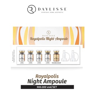 Tinh chất phục hồi, trẻ hoá da Royalpolis Night Ampoule Daylisse