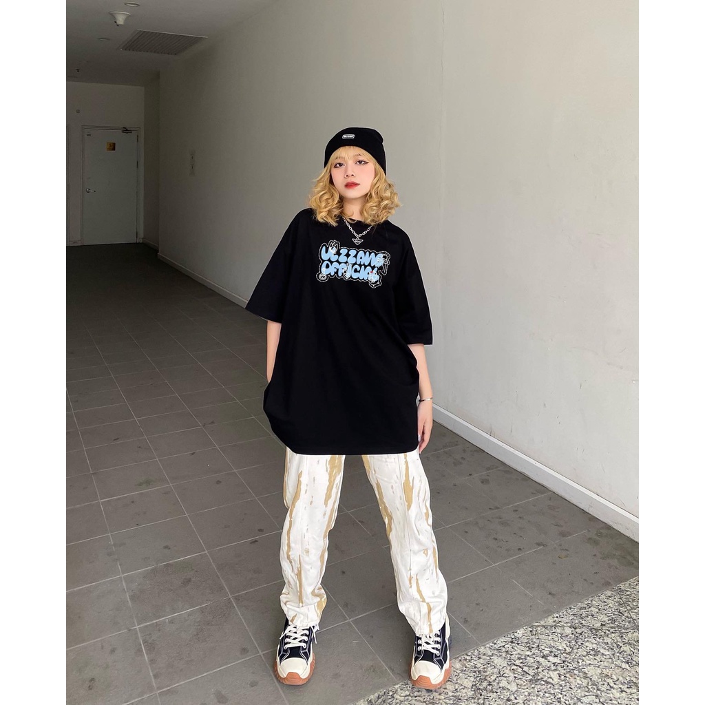 Áo thun nam nữ tay lỡ ulzzang form dáng rộng limita(V68)