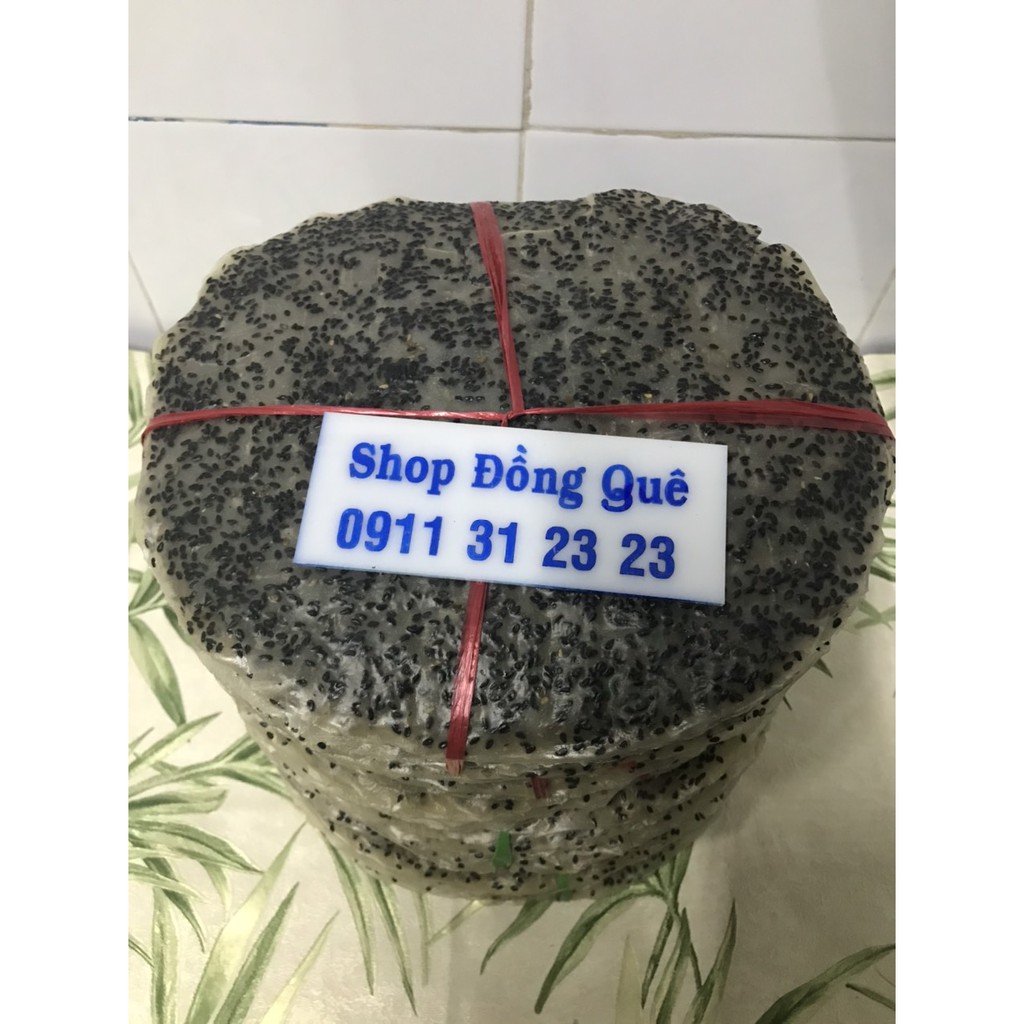 [Mã GROXUAN1 giảm 8% đơn 150K] BÁNH TRÁNG GẠO - MÈ ĐEN NƯỚNG (LOẠI DÀY ) | BigBuy360 - bigbuy360.vn