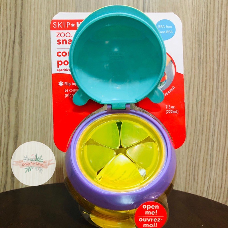 Hộp đựng bánh ăn dặm, snack cho bé Skip Hop