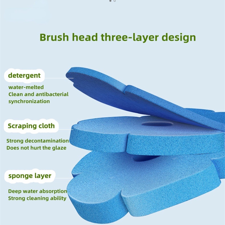 Bàn Chải Cọ Bồn Cầu Dùng Một Lần Đa Năng Tiện Dụng