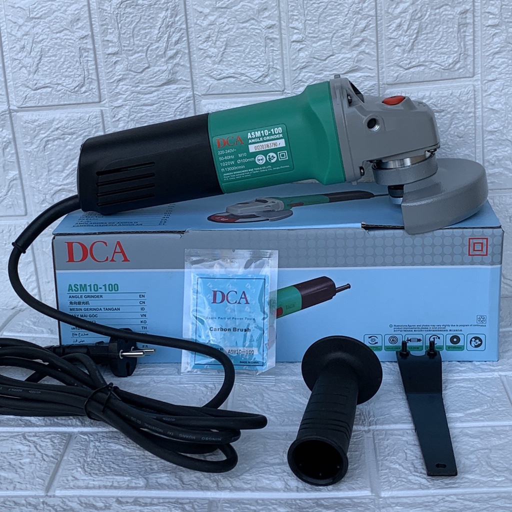 Máy Mài máy cắt cầm tay DCA ASM10-100 , công suất 1020W, 6 cấp độ điều chỉnh