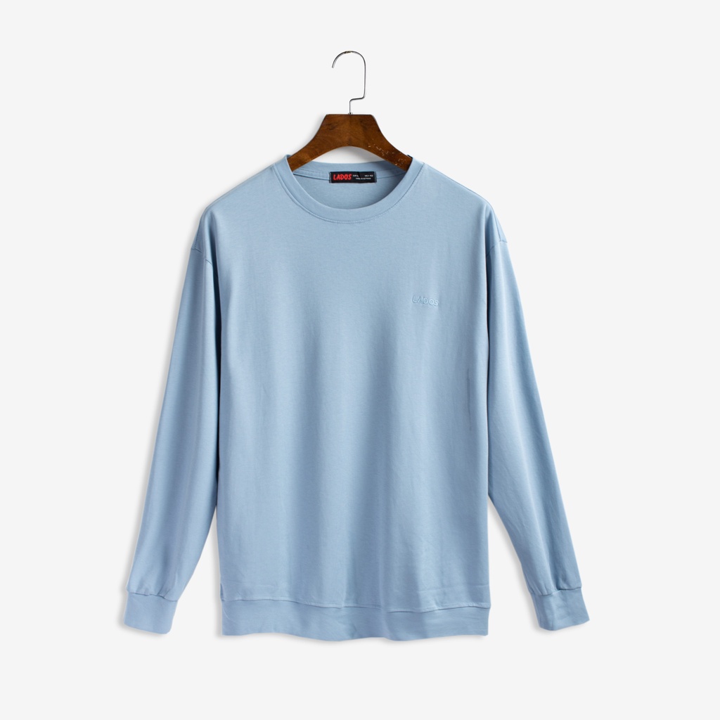 Áo Thun Trơn Tay Dài Nam Form Rộng Lados 9069 - Co giãn tốt, mặc thoải mái, thấm hút mồ hôi tốt | BigBuy360 - bigbuy360.vn