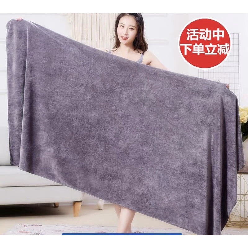 Khăn Trải Giường Spa, Đắp Người Loại 1 Kt 90*1M9 Siêu Mềm, Dày - Có Thêu Logo