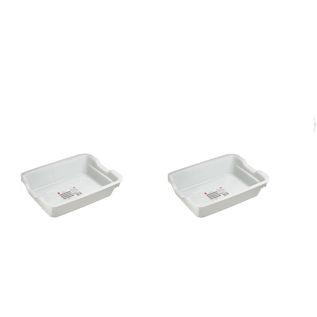 Daiso Khay Nhựa Nhà Bếp 35X26X8.8Cm (Cái) Drainer Basket Tray