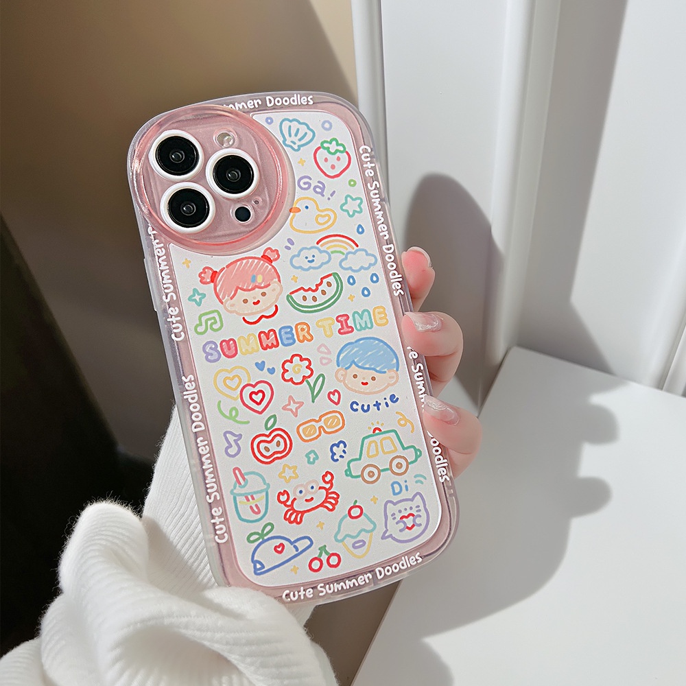 Ốp lưng iphone Ốp Điện Thoại Silicon In Hình Hoạt Hình 14propro Cho iphone13promax iPhone 14pro 11 Xs x Dinuo case-III