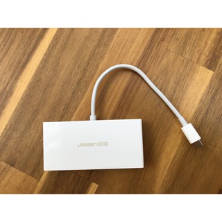 Cáp USB Type C To HDMI, Lan, Hub USB 3.0 Ugreen 40377