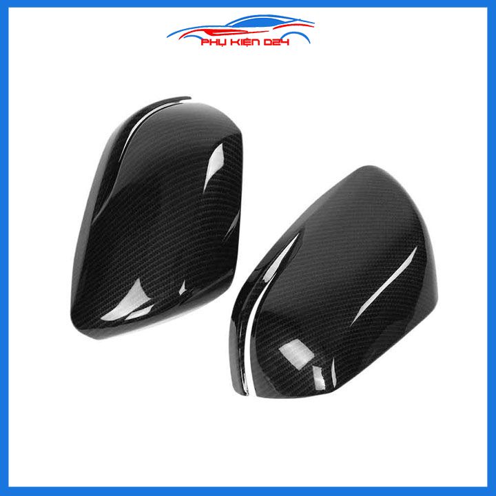 Ốp gương chiếu hậu CRV, C-RV 2018-2019-2020-2021-2022-2023 vân Cacbon bảo vệ chống trầy trang trí làm đẹp xe
